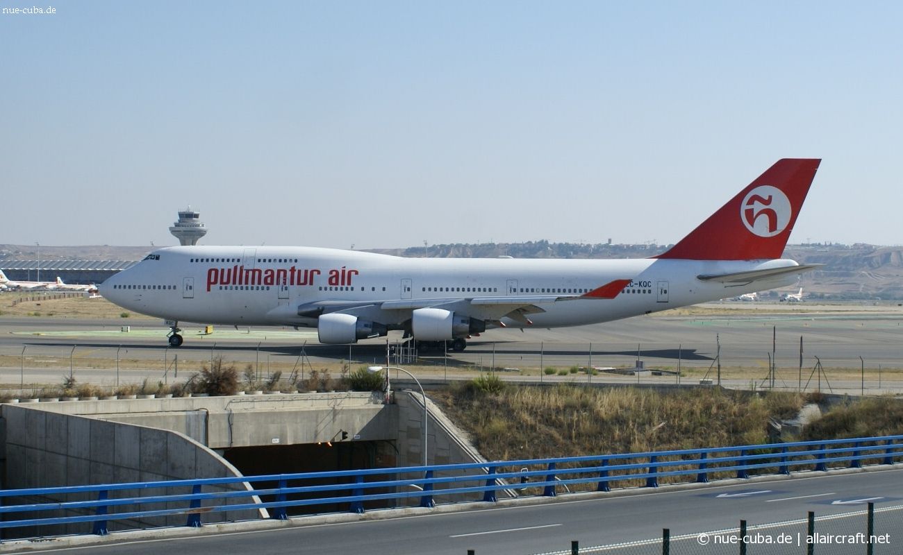 EC-KQC · Boeing 747-412 · (MAD / LEMD)