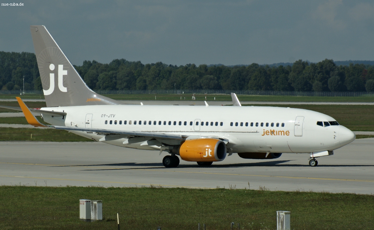 OY-JTV · Boeing 737-7L9 · (MUC / EDDM)