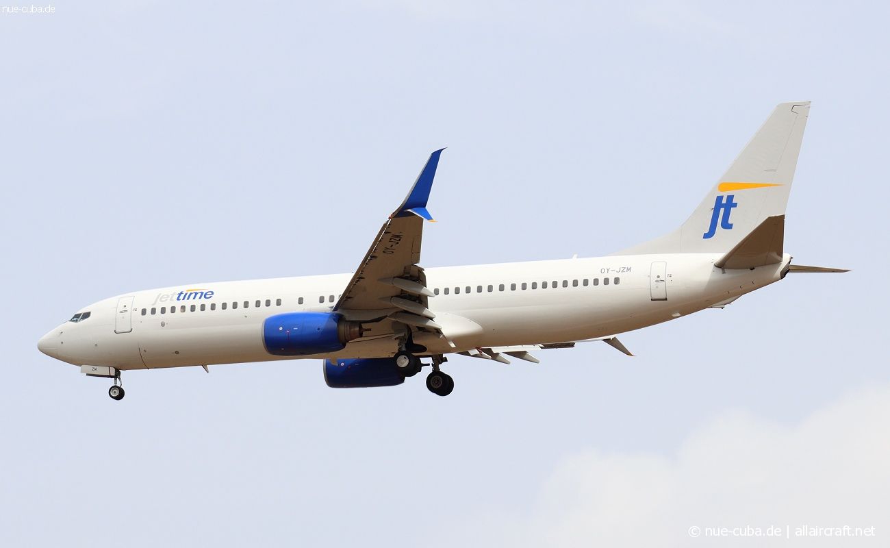 OY-JZM · Boeing 737-8K5(WL) · (PMI / LEPA / LESJ)