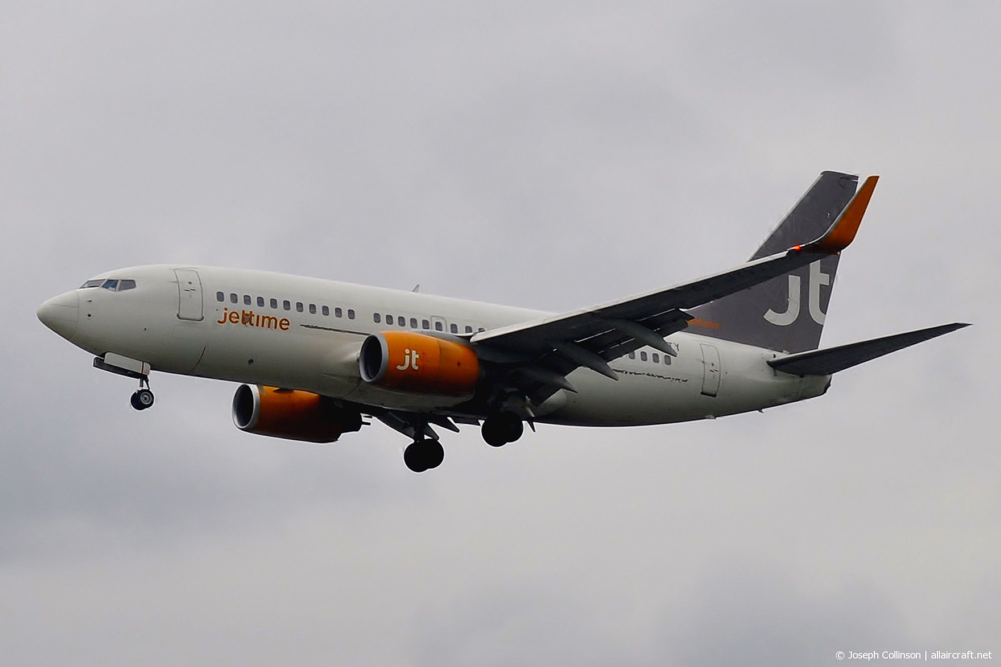 OY-JTY · Boeing 737-7Q8(WL) · (LHR / EGLL)