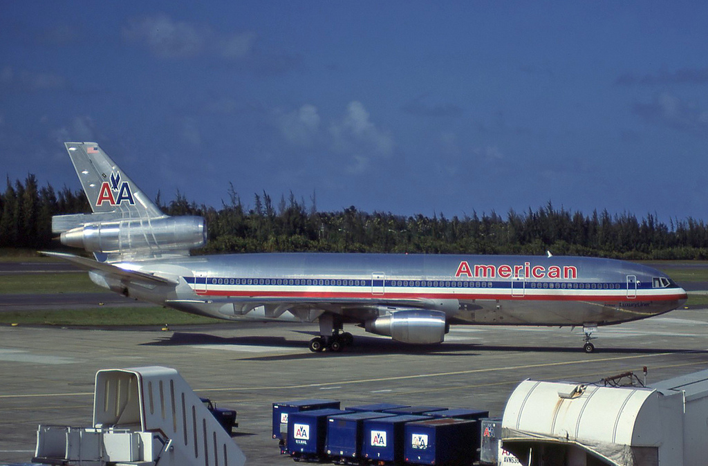 N134AA · McDonnell Douglas DC-10-10 · (SJU / TJSJ)