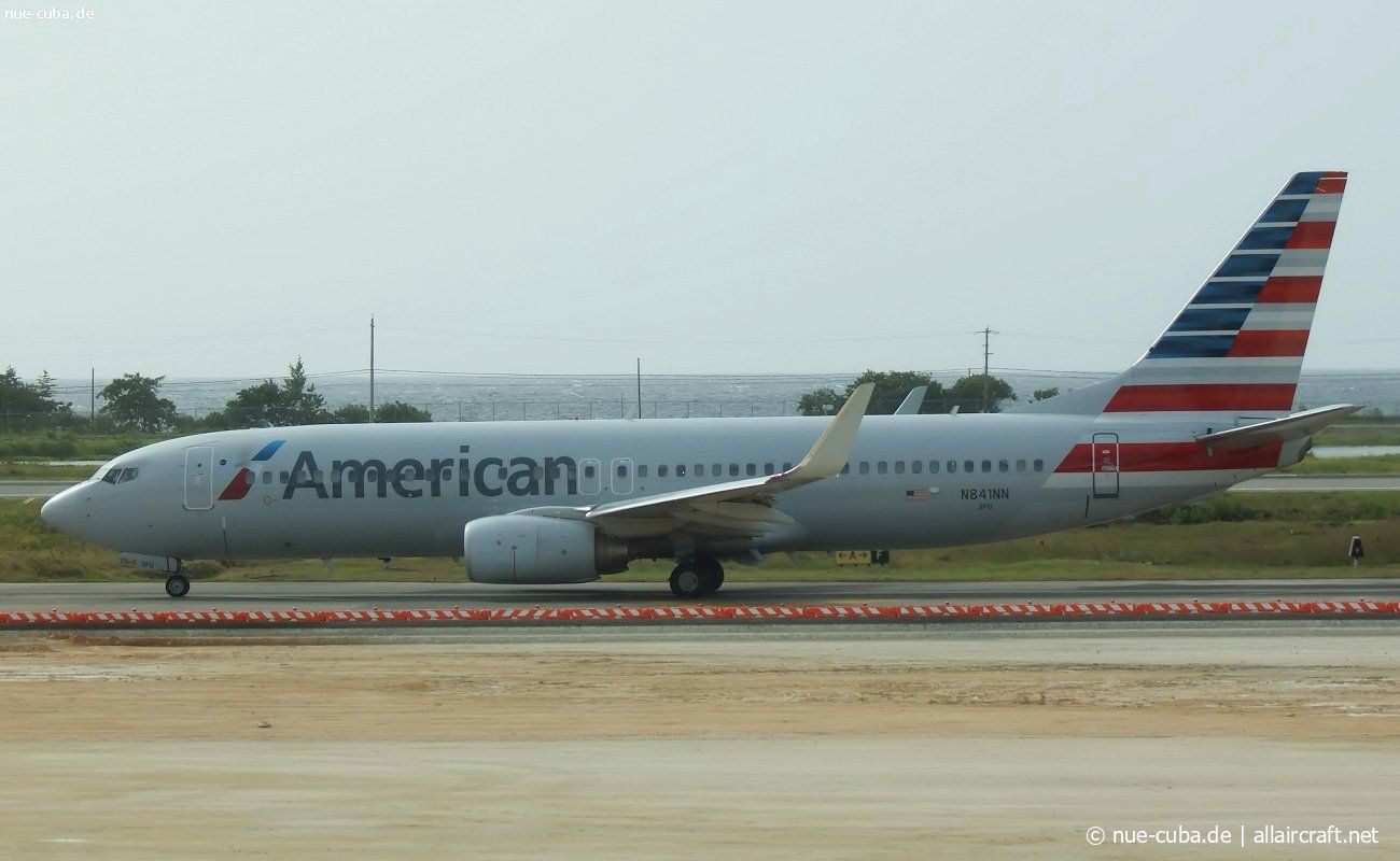 N841NN · Boeing 737-823(WL) · (MBJ / MKJS)