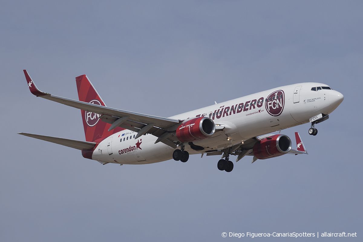 9H-CXA · Boeing 737-85R(WL) · (LPA / GCLP)