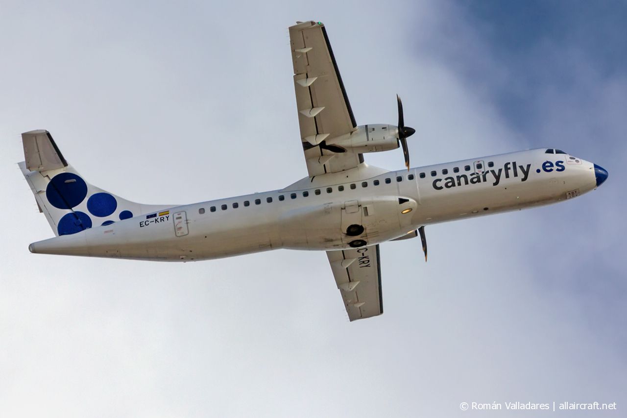 EC-KRY · ATR-72-500 · (LPA / GCLP)