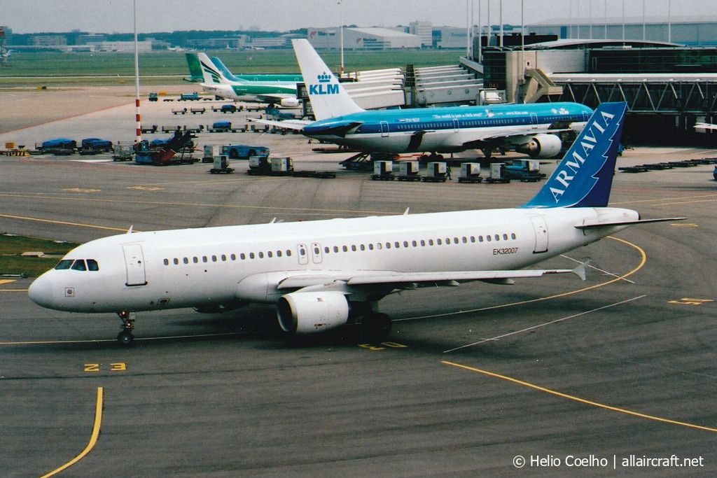 EK32007 · Airbus A320-211 · (AMS / EHAM)
