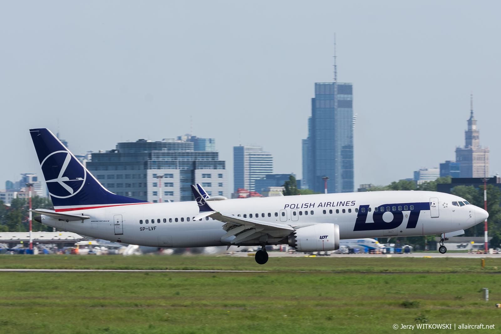 SP-LVF · Boeing 737-8 MAX · (WAW / EPWA)
