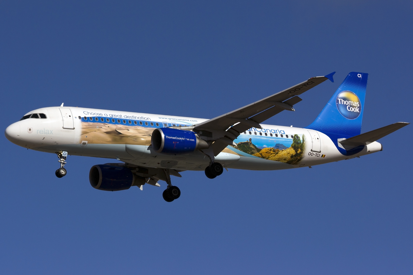 OO-TCI · Airbus A320-214 · (LPA / GCLP)