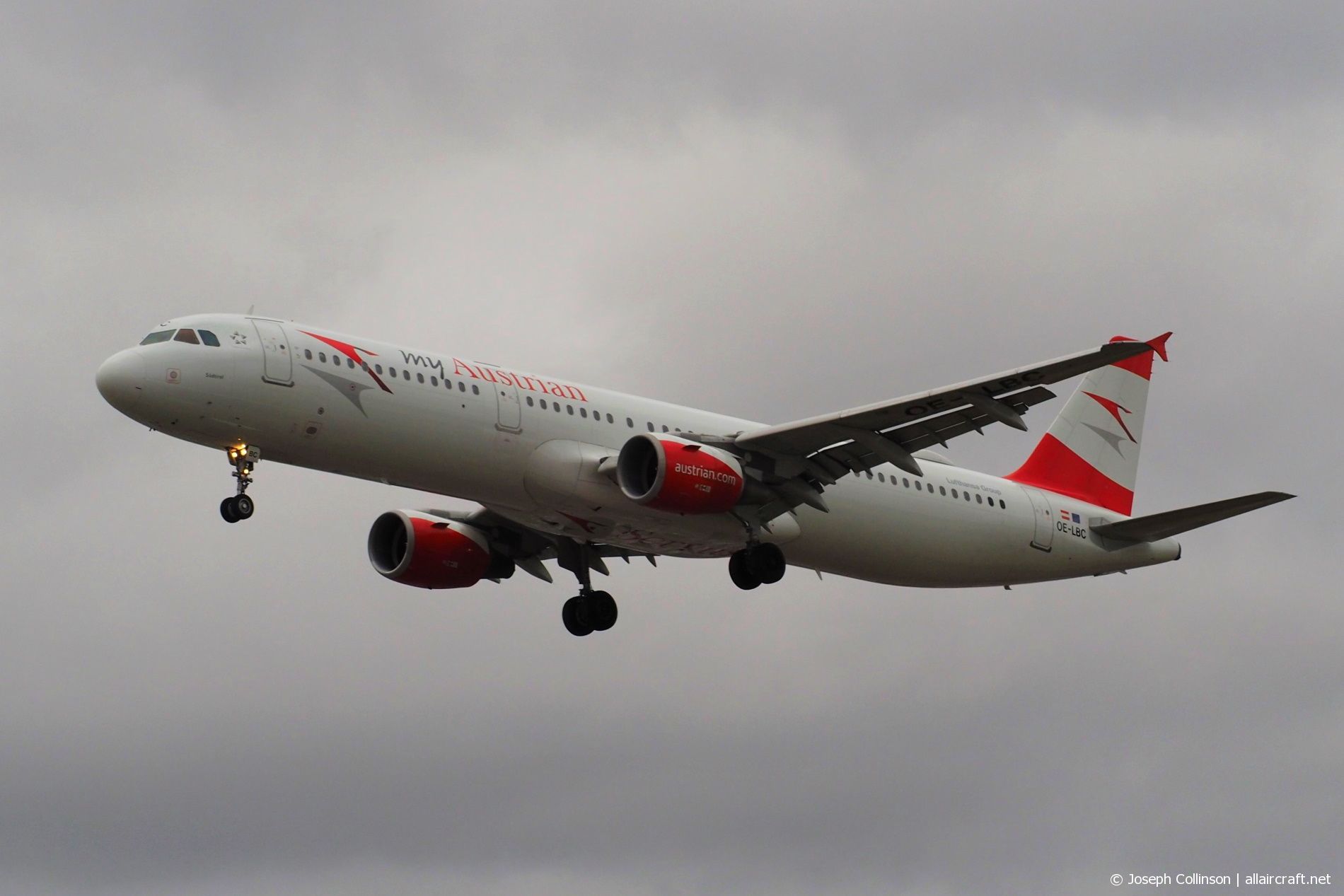 OE-LBC · Airbus A321-111 · (LHR / EGLL)
