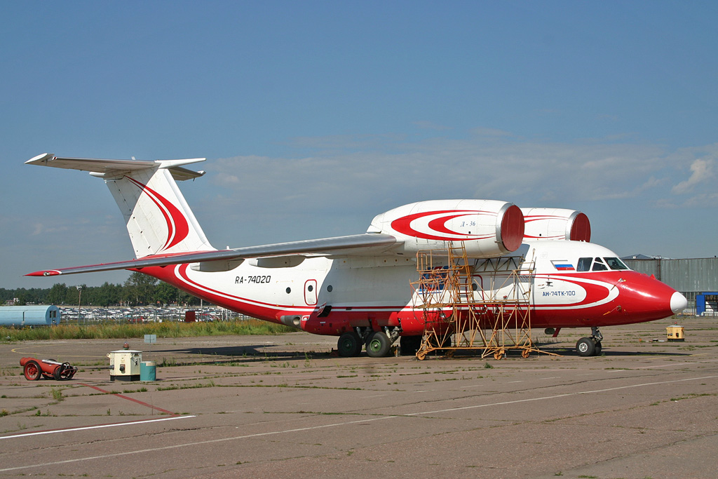 RA-74020 · Antonov An-74TK-100 · (BKA / UUBB)