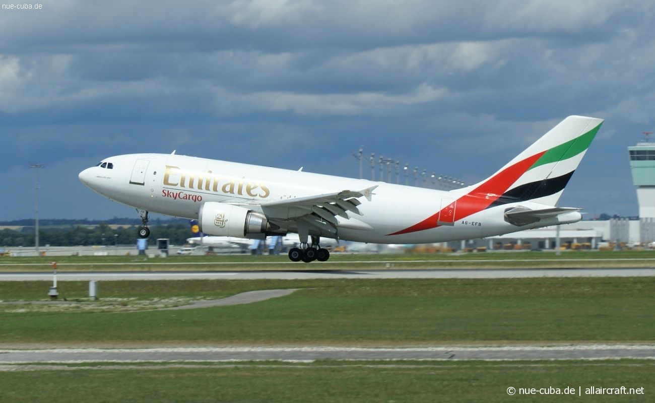 A6-EFB · Airbus A310-308(F) · (MUC / EDDM)