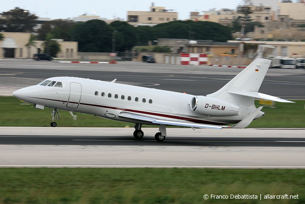 D-BHLM · Dassault Falcon 2000S · (MLA / LMML)
