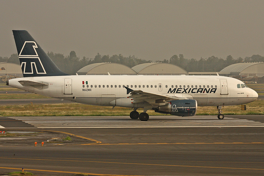 N612MX · Airbus A319-112 · (MEX / MMMX)