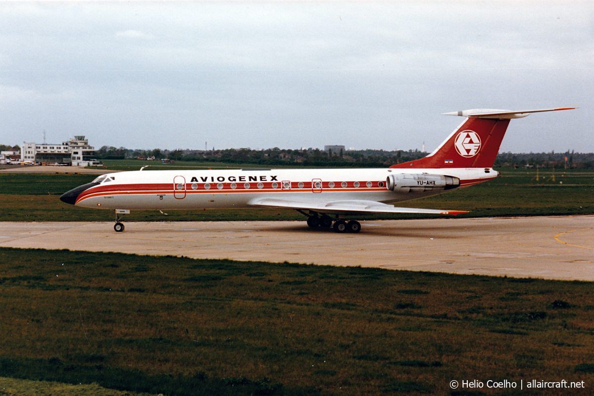 YU-AHX · Tupolev TU-134A-3 · (BHX / EGBB)