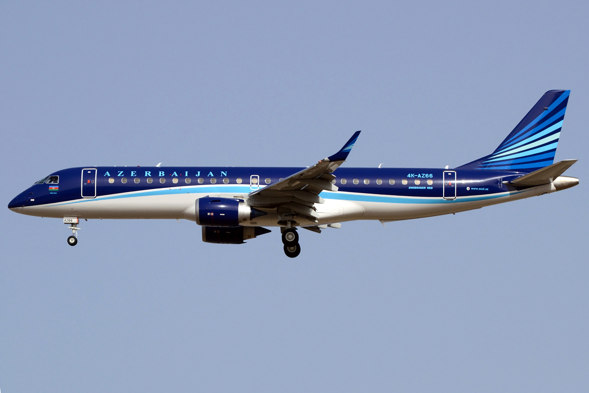 4K-AZ66 · Embraer 190-100IGW · (LPA / GCLP)