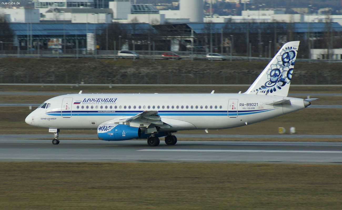 RA-89021 · Sukhoi Superjet 100-95B · (MUC / EDDM)