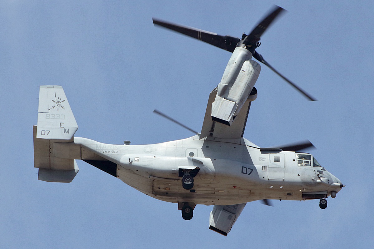 168333 · Bell-Boeing MV-22B Osprey · (LPA / GCLP)