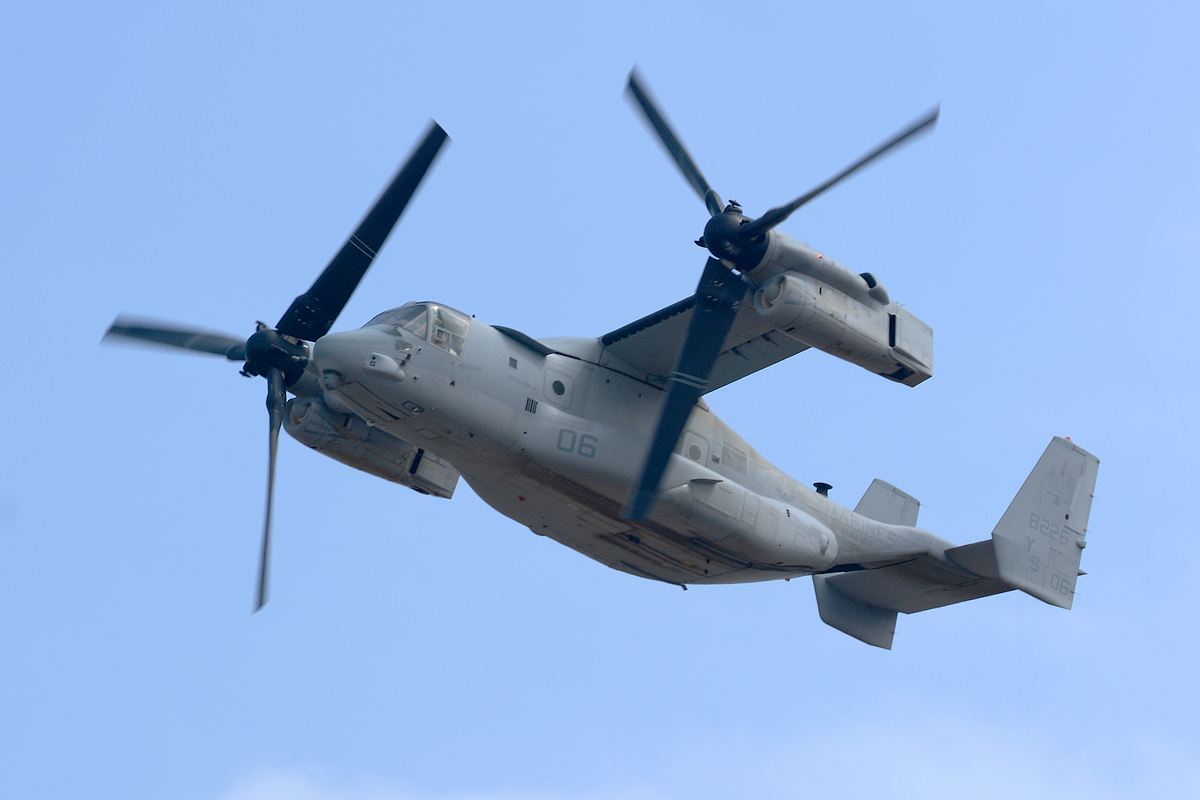 168226 · Bell-Boeing MV-22B Osprey · (LPA / GCLP)