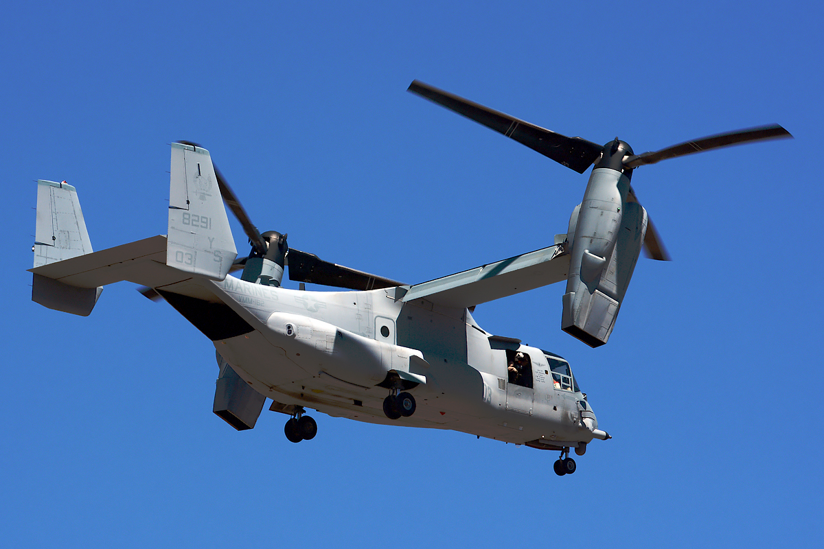 168291 · Bell-Boeing MV-22B Osprey · (LPA / GCLP)