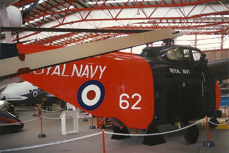 XK936 · Westland Whirlwind HAS.7 · (EGSU)