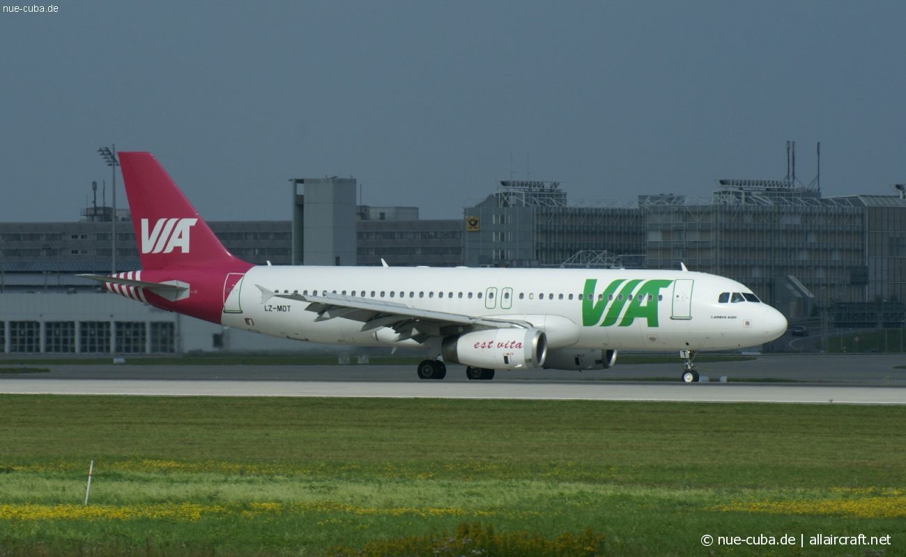 LZ-MDT · Airbus A320-232 · (MUC / EDDM)