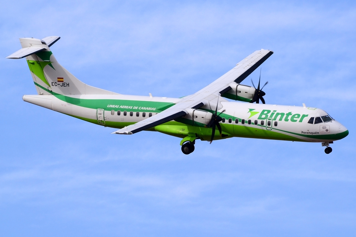EC-JEH · ATR-72-500 · (LPA / GCLP)