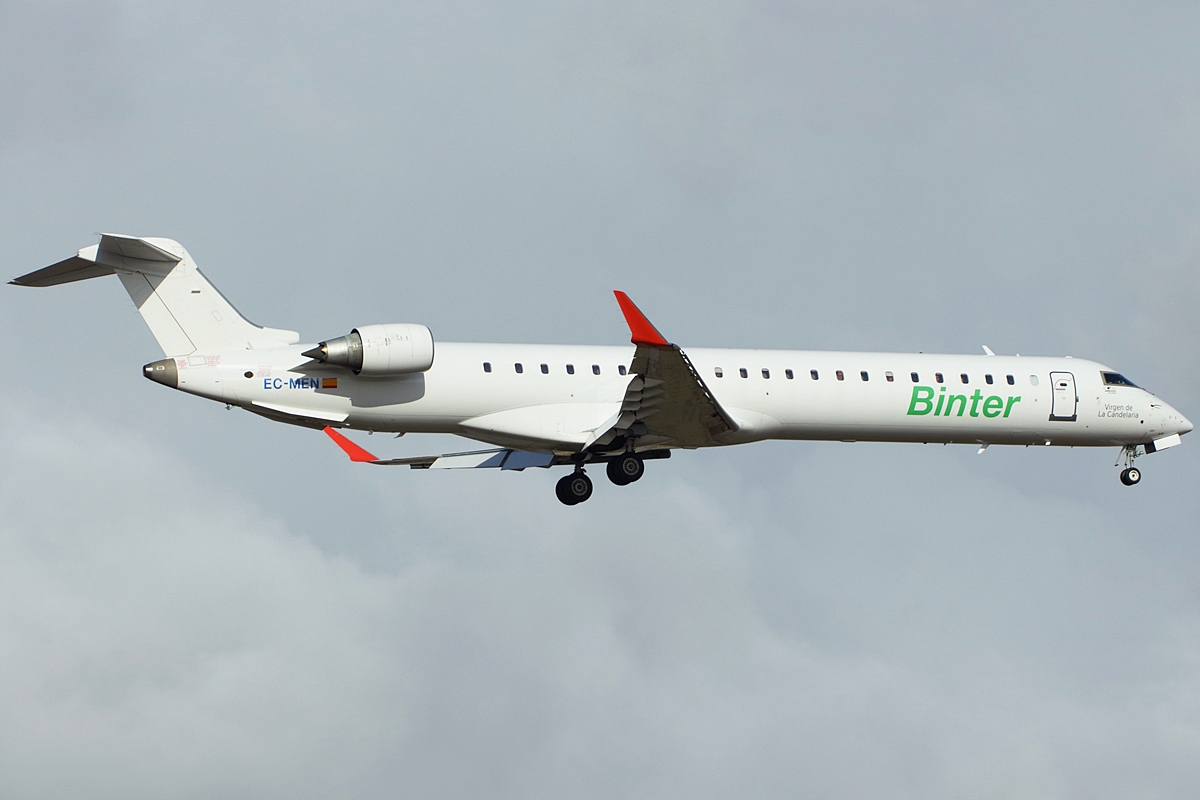 EC-MEN · Bombardier CRJ-900ER · (LPA / GCLP)