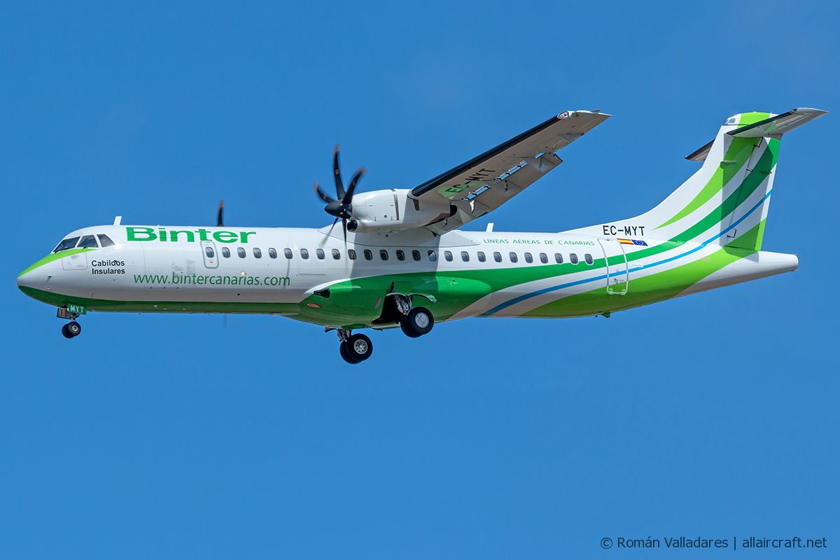 EC-MYT · ATR-72-600 · (LPA / GCLP)