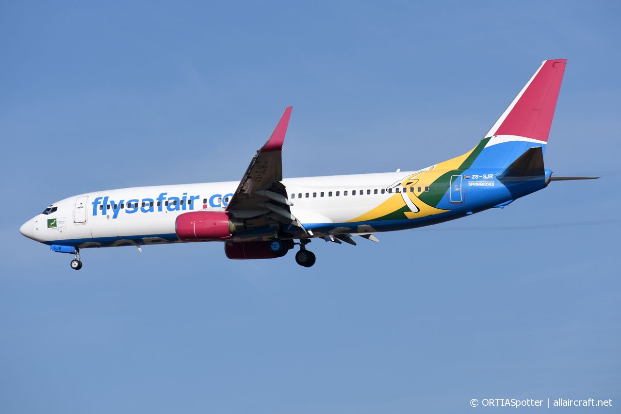ZS-SJR · Boeing 737-844(WL) · (JNB / FAOR)