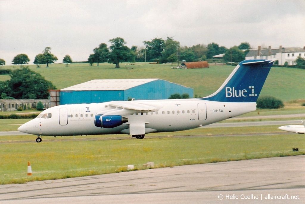 OH-SAI · British Aerospace Avro RJ85 · (EXT / EGTE)