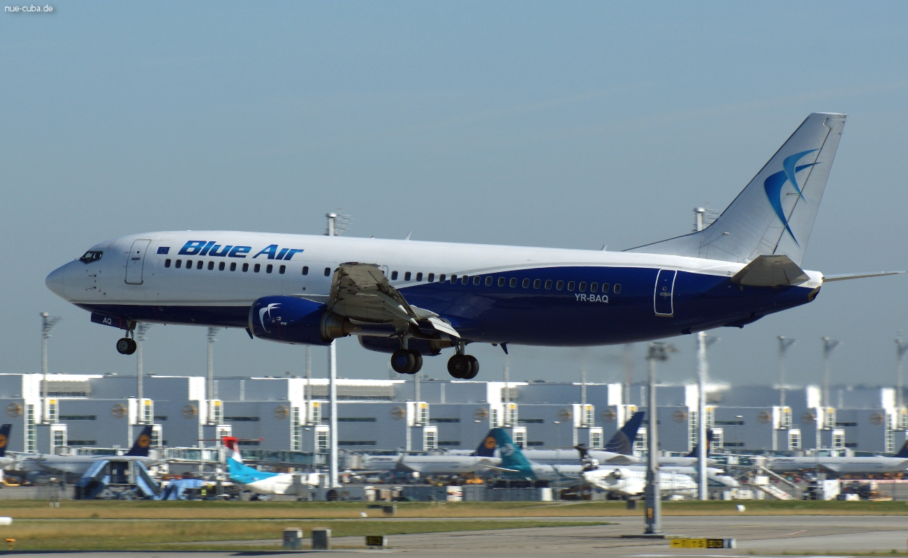 YR-BAQ · Boeing 737-4D7 · (MUC / EDDM)