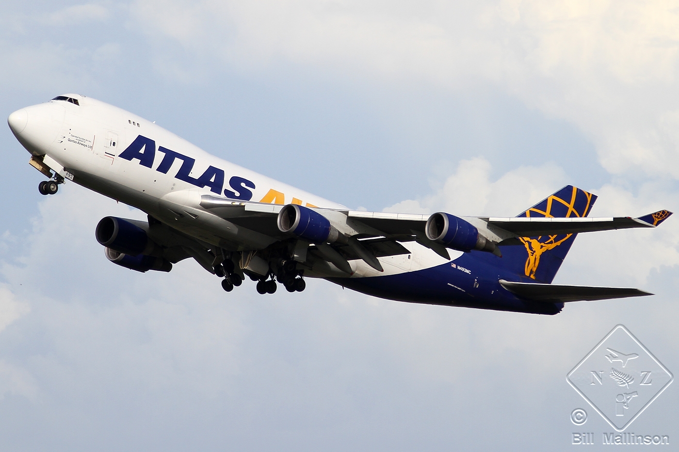 N493MC · Boeing 747-47UF · (SYD / YSSY)