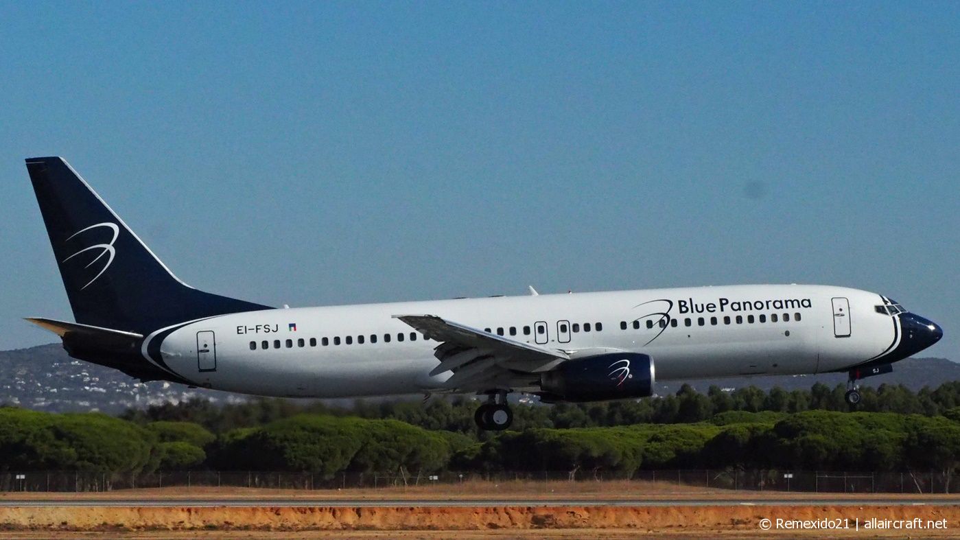 EI-FSJ · Boeing 737-86N · (FAO / LPFR)