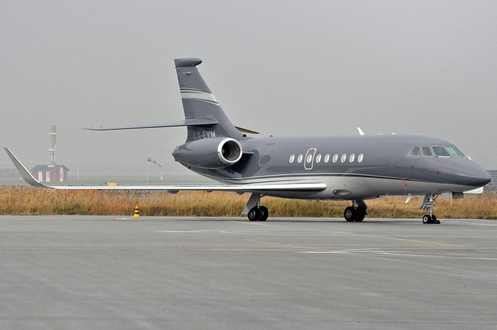 LX-EVM · Dassault Falcon 2000LX · (CPH / EKCH)