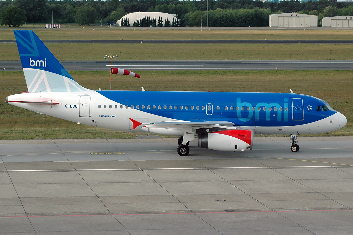 G-DBCI · Airbus A319-132 · (TXL / EDDT)