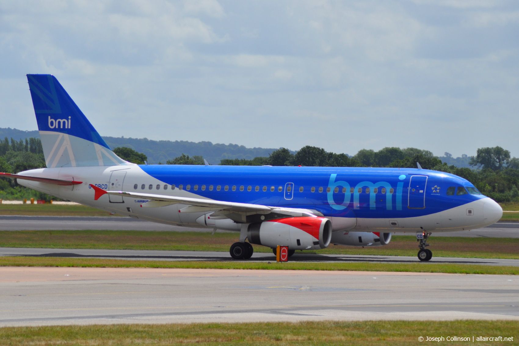 G-DBCD · Airbus A319-131 · (MAN / EGCC)