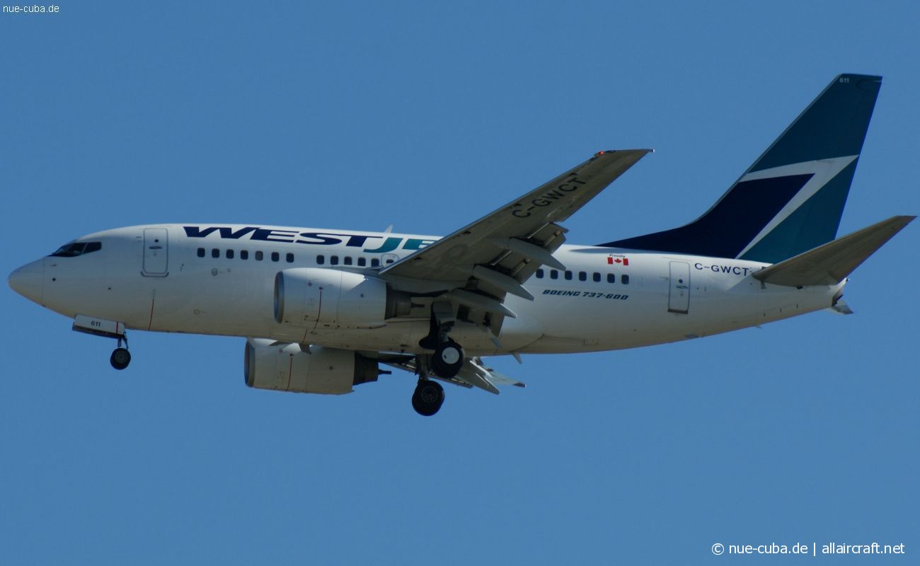 C-GWCT · Boeing 737-6CT · (YYC / CYYC)