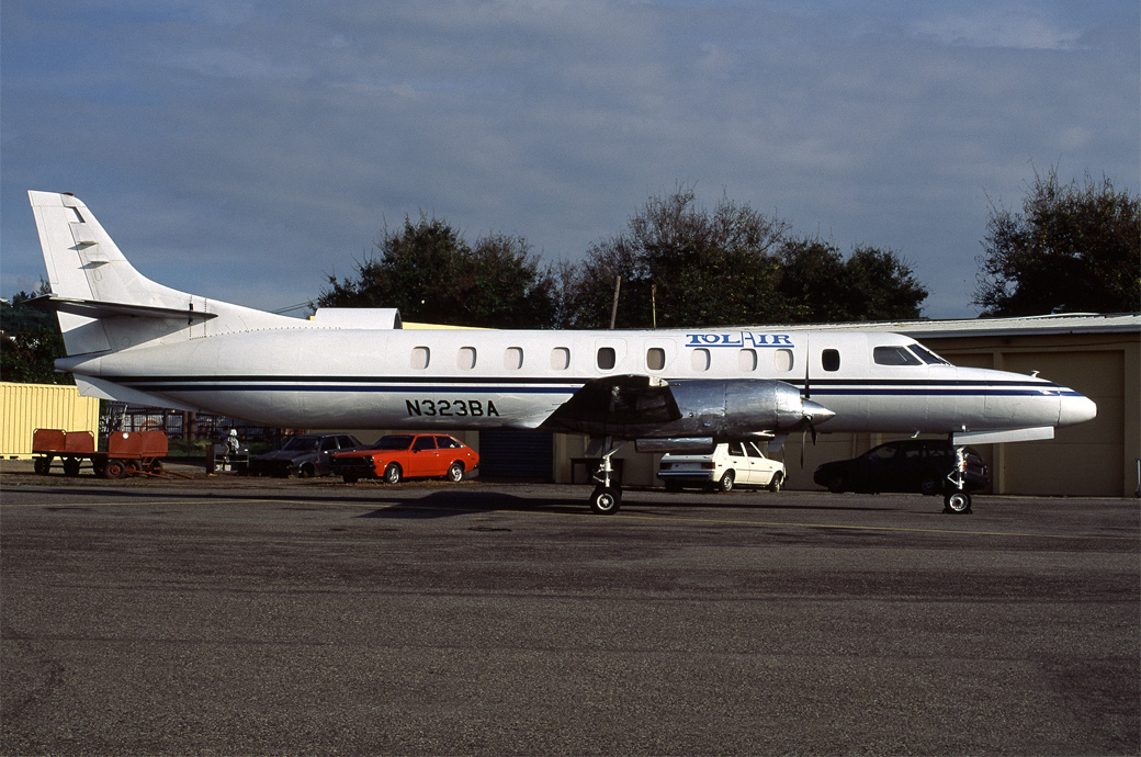 N323BA · Swearingen SA-226TC Metro II · (STI / MDST)
