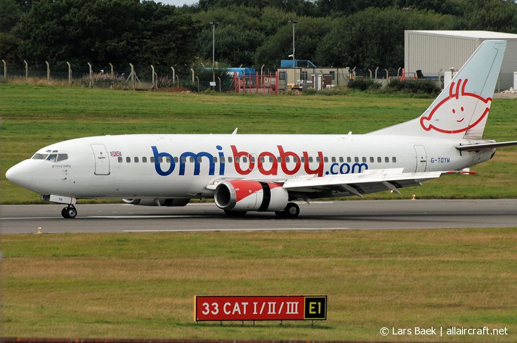 G-TOYM · Boeing 737-36Q · (BHX / EGBB)