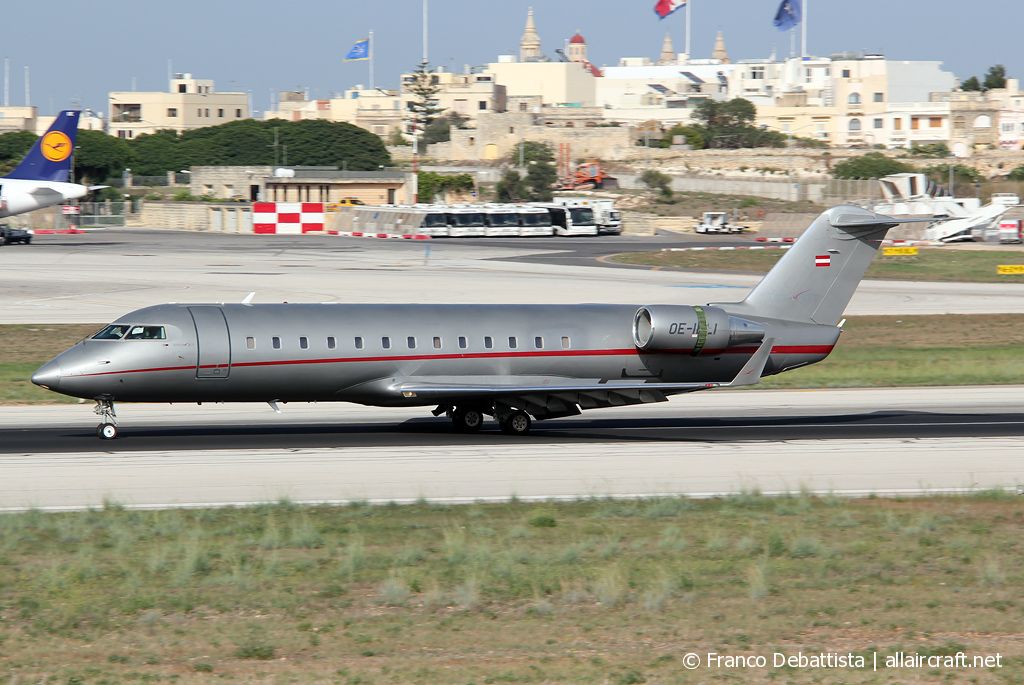 OE-ILI · Bombardier CL-600-2B19 Challenger 850 · (MLA / LMML)
