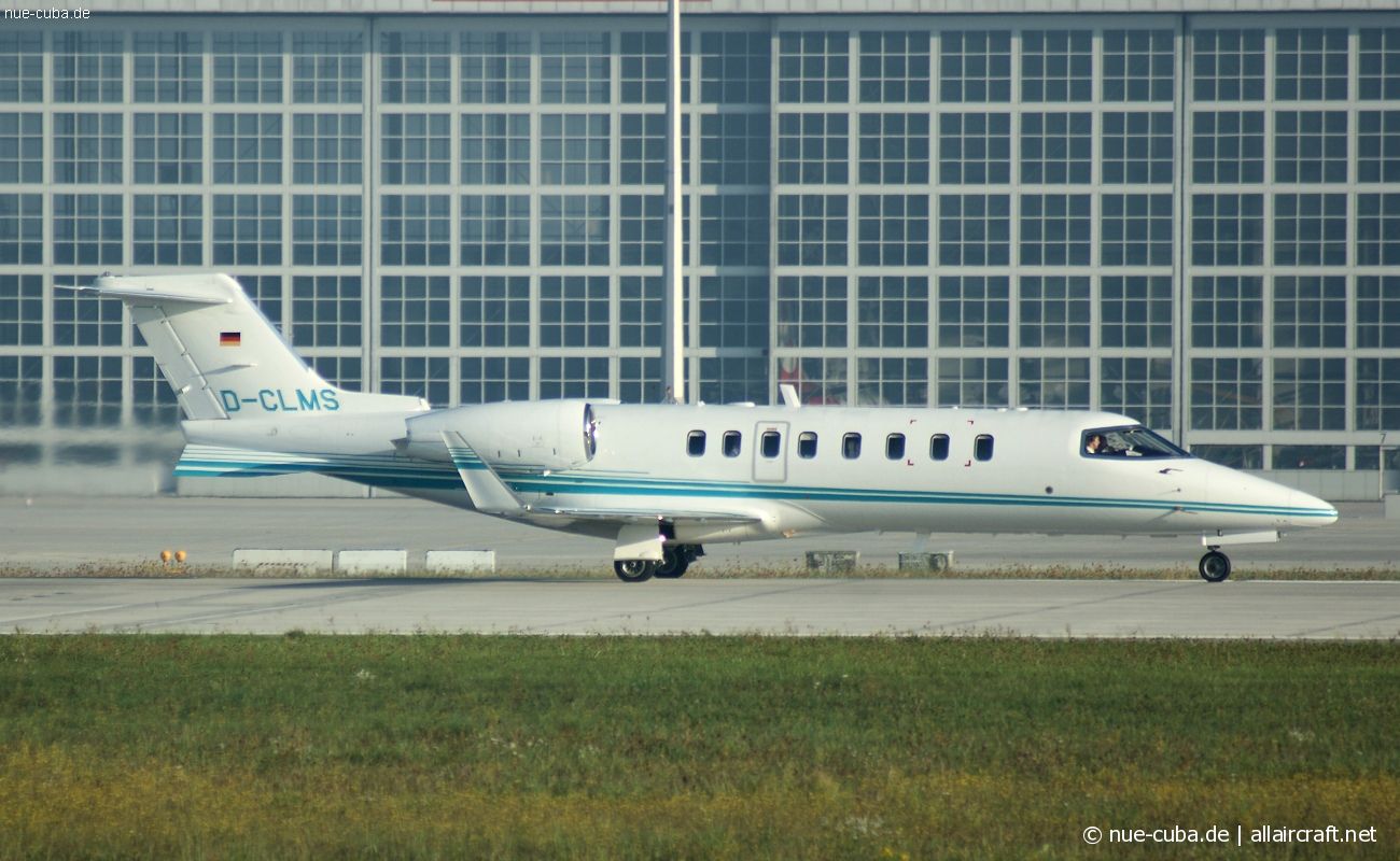 D-CLMS · Learjet 45 · (MUC / EDDM)