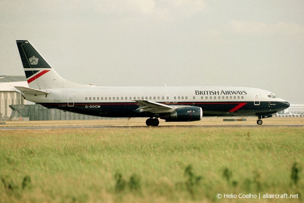 G-DOCM · Boeing 737-436 · (LHR / EGLL)