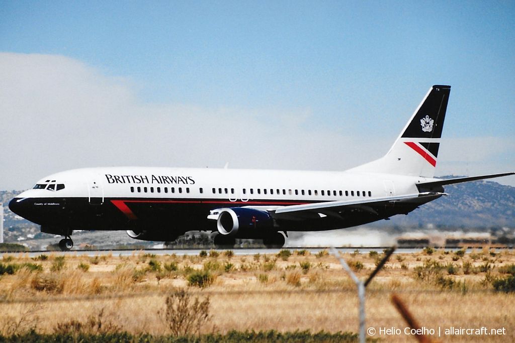 G-GBTA · Boeing 737-436 · (FAO / LPFR)