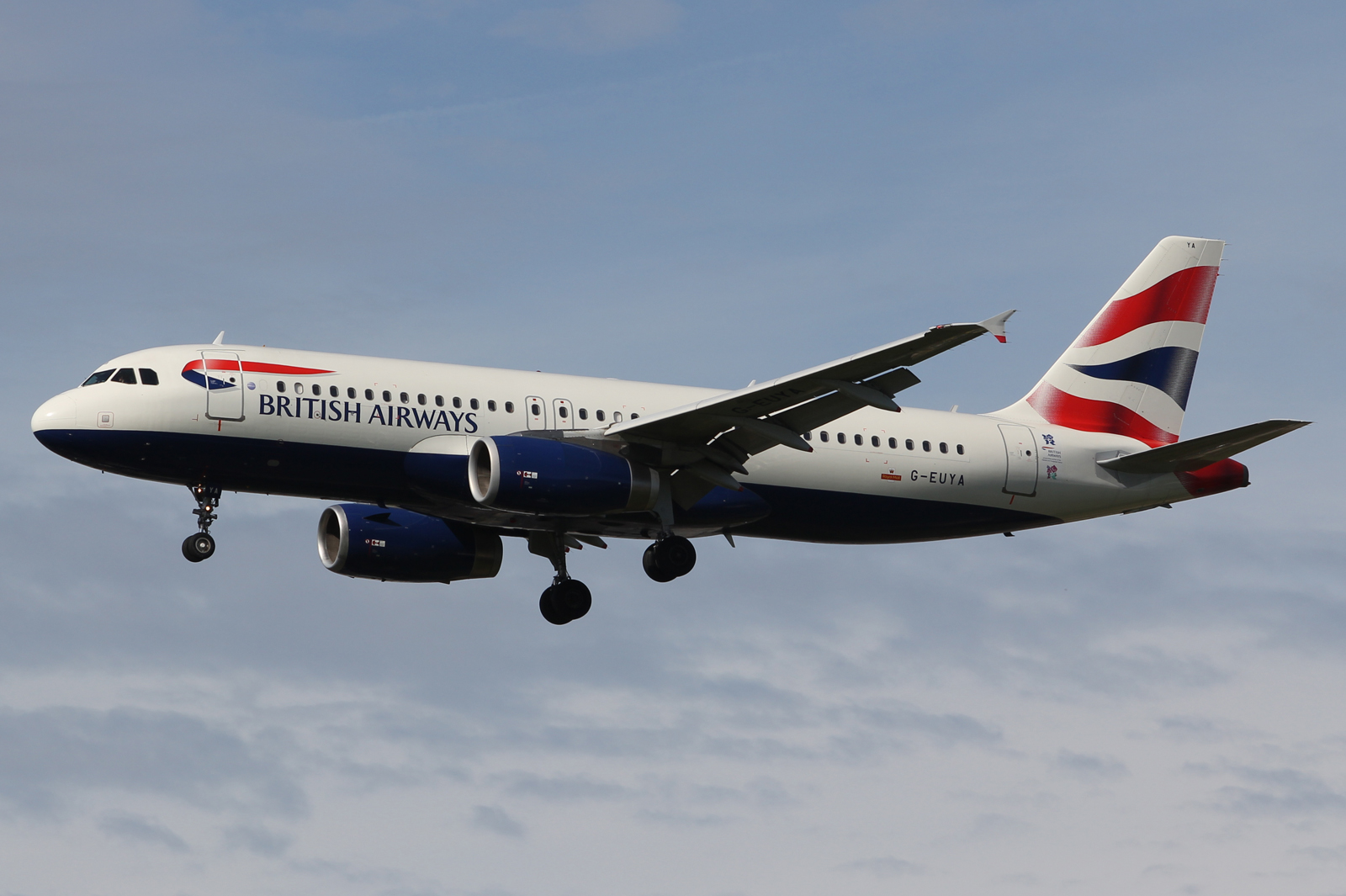 G-EUYA · Airbus A320-232 · (LHR / EGLL)