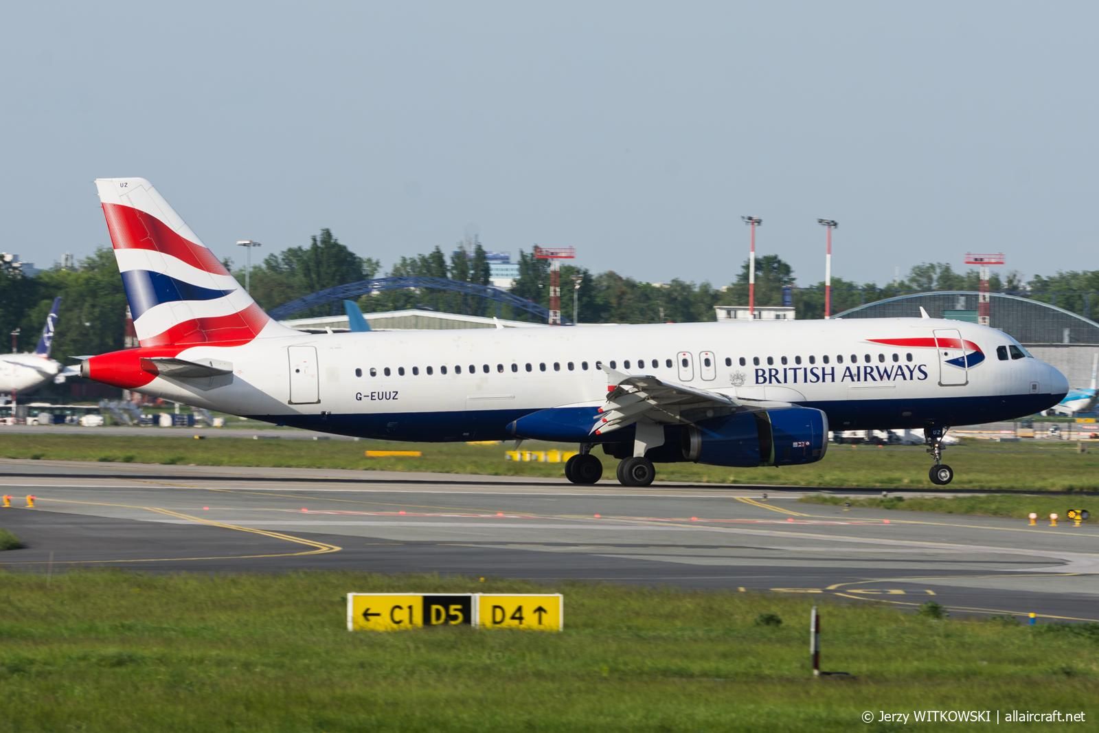 G-EUUZ · Airbus A320-232 · (WAW / EPWA)