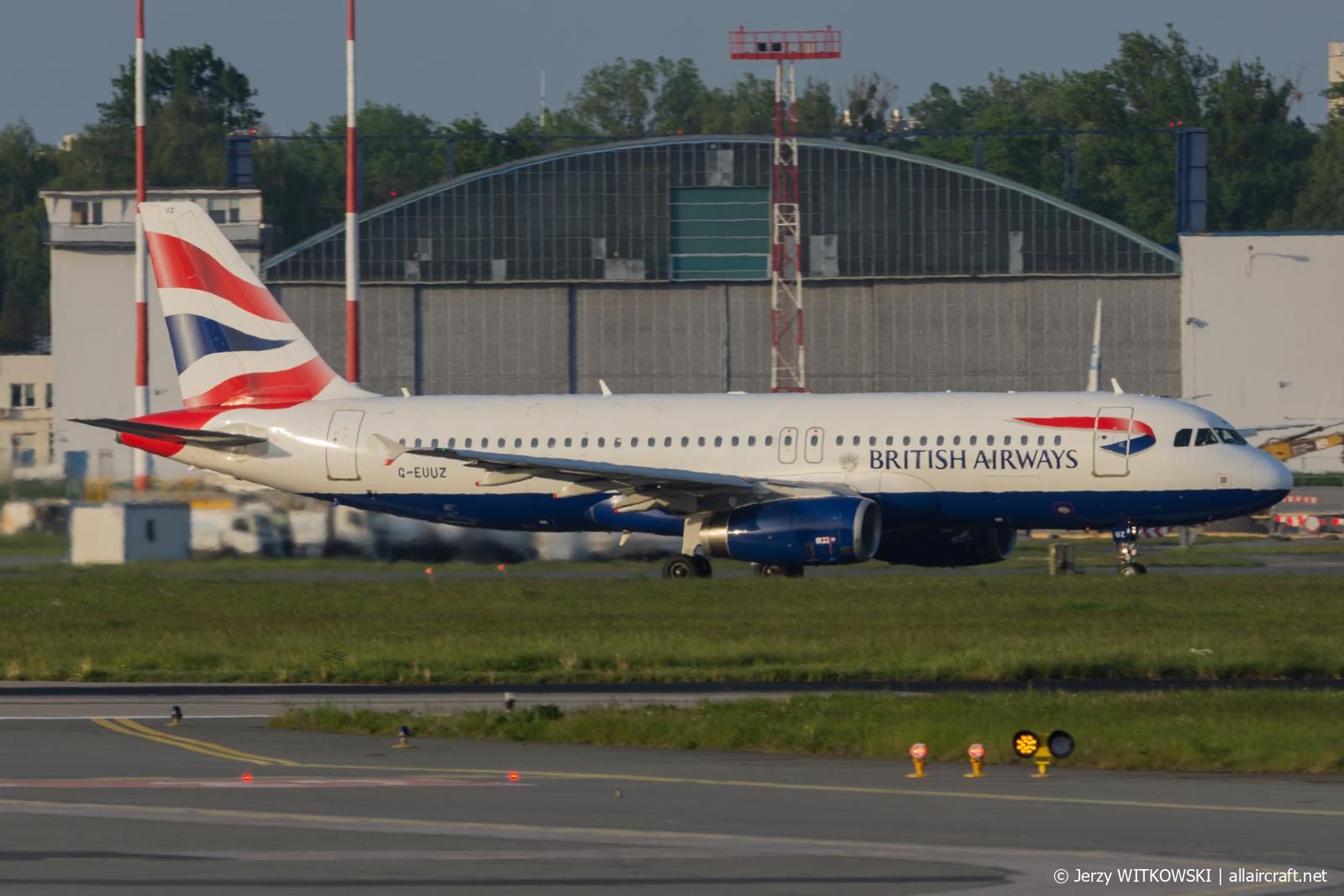 G-EUUZ · Airbus A320-232 · (WAW / EPWA)