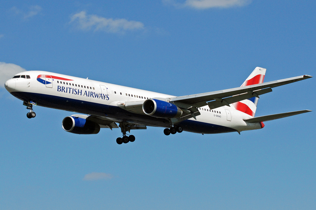 G-BNWD · Boeing 767-336/ER · (LHR / EGLL)