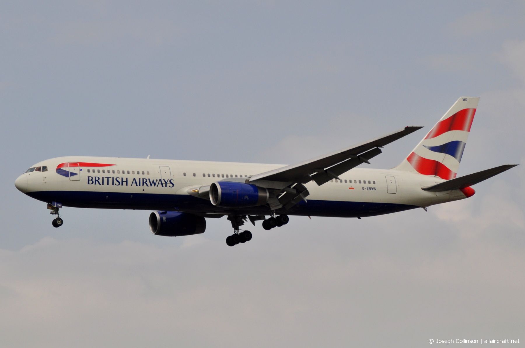 G-BNWS · Boeing 767-336/ER · (LHR / EGLL)