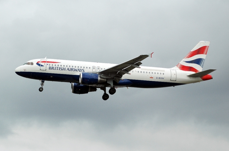 G-BUSH · Airbus A320-211 · (LHR / EGLL)