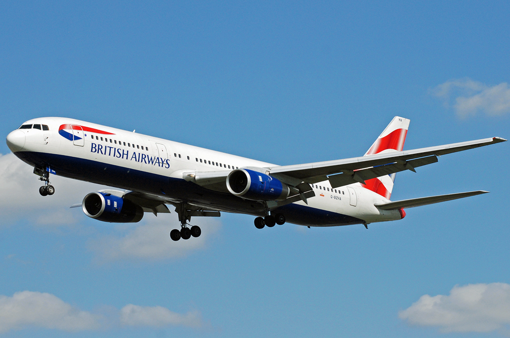 G-BZHA · Boeing 767-336/ER · (LHR / EGLL)