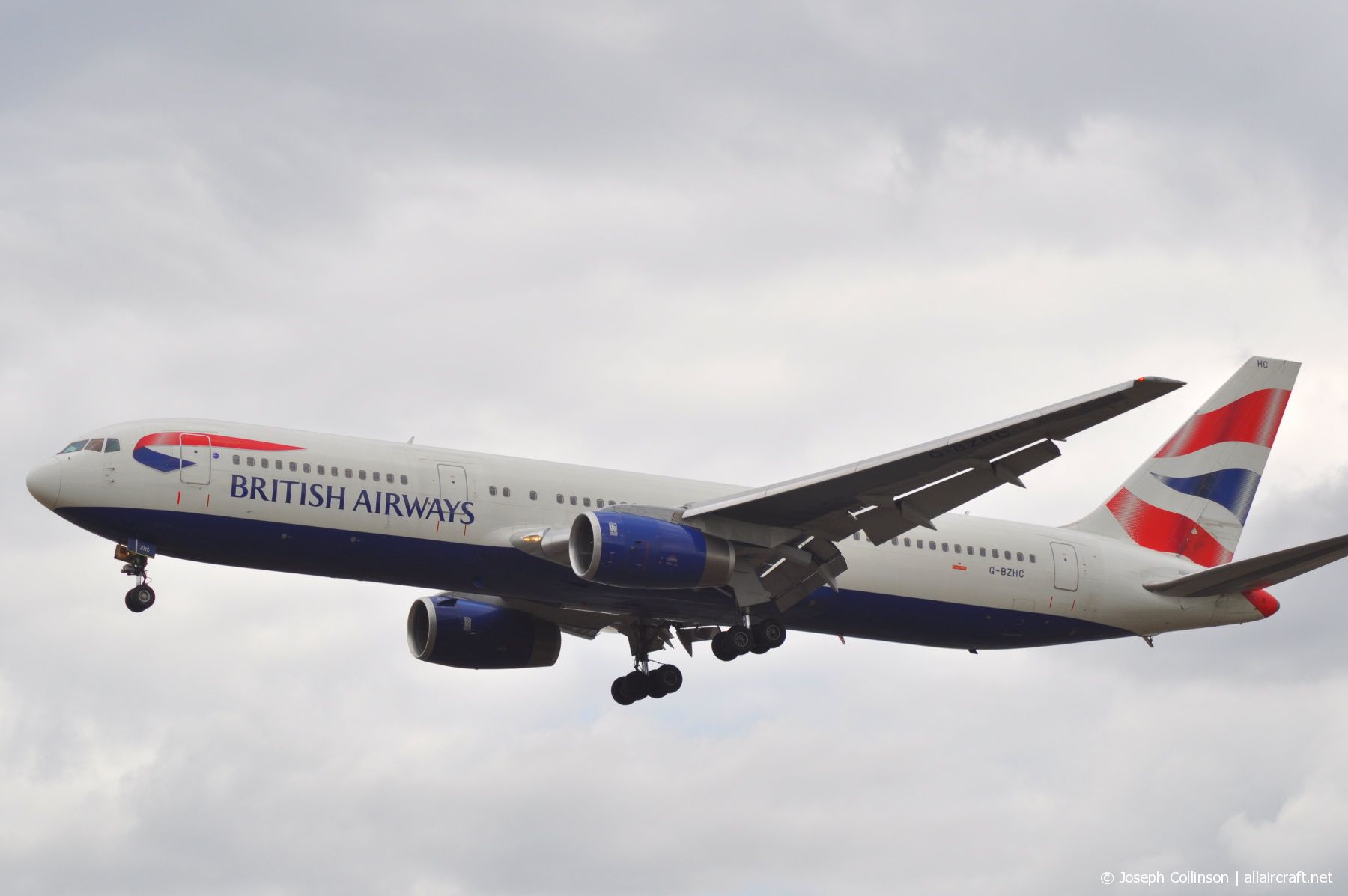 G-BZHC · Boeing 767-336/ER · (LHR / EGLL)